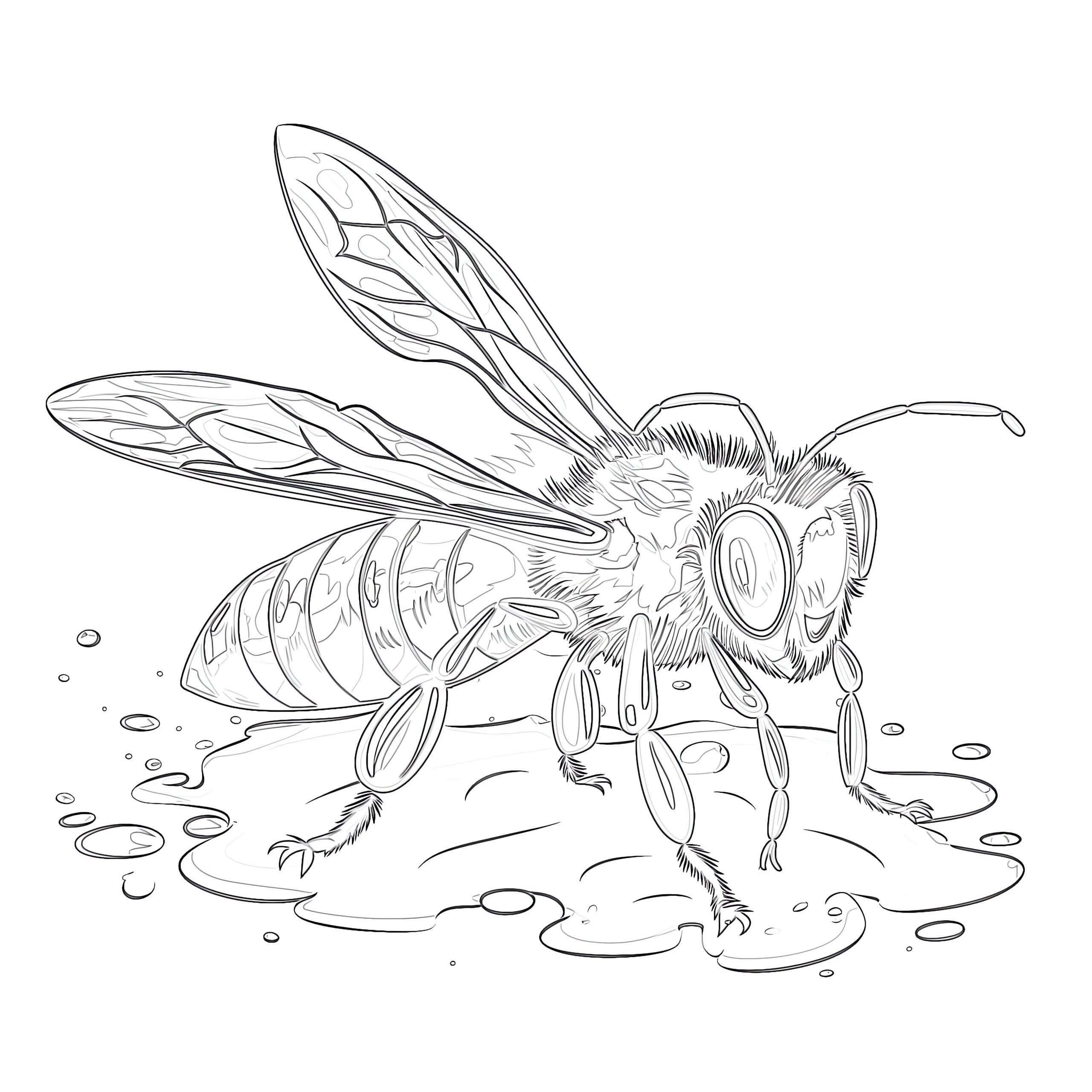 Abeille Coloriage : Découvrez l'Art et les Bienfaits de ...