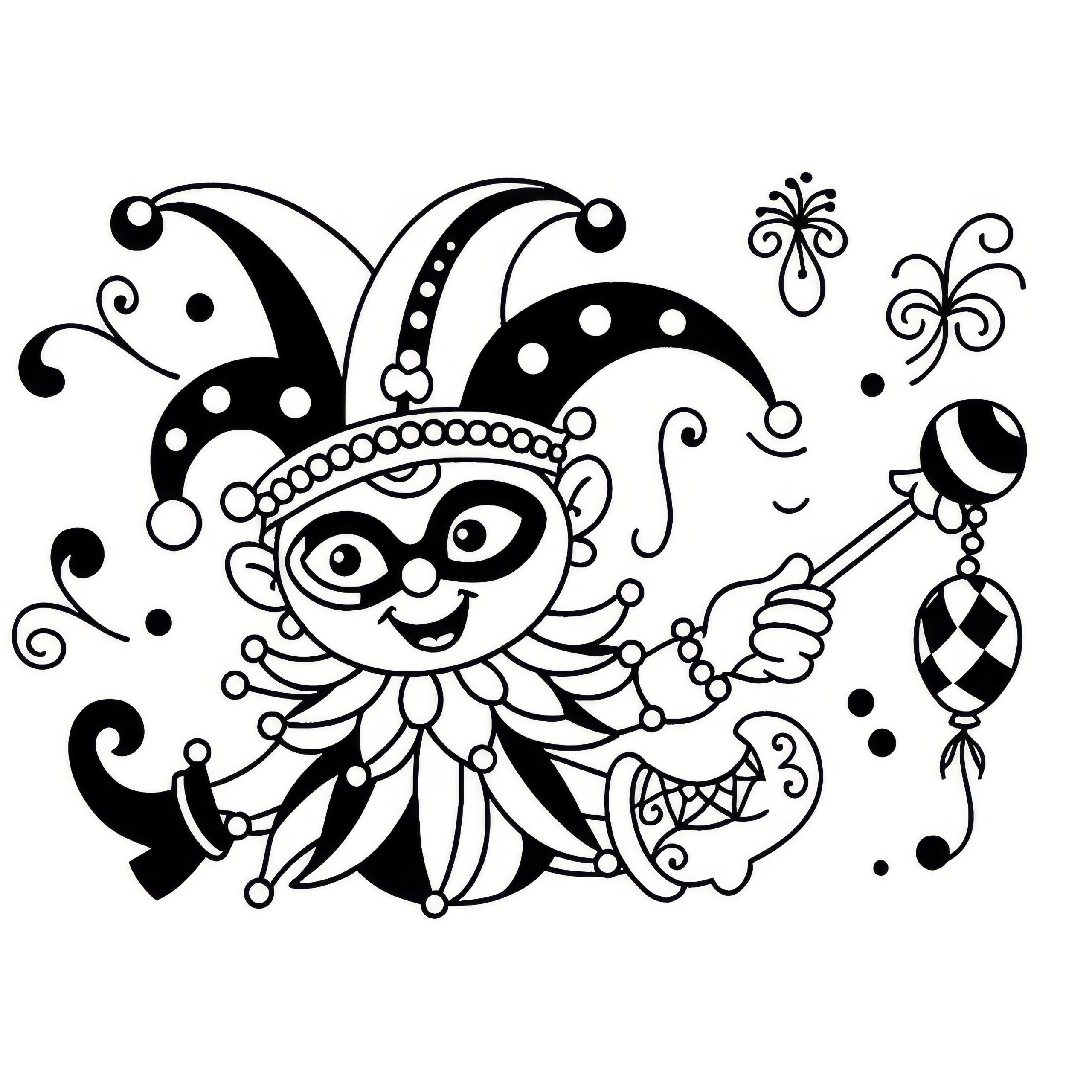 Carnaval Coloriage : Créativité et Joie en Couleurs