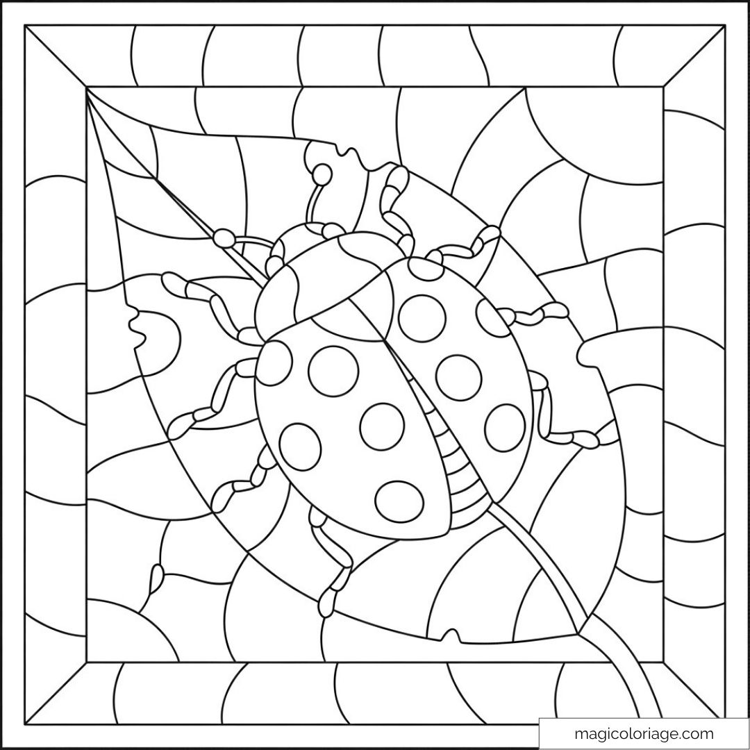 Coccinelle Coloriage : Créativité et Détente