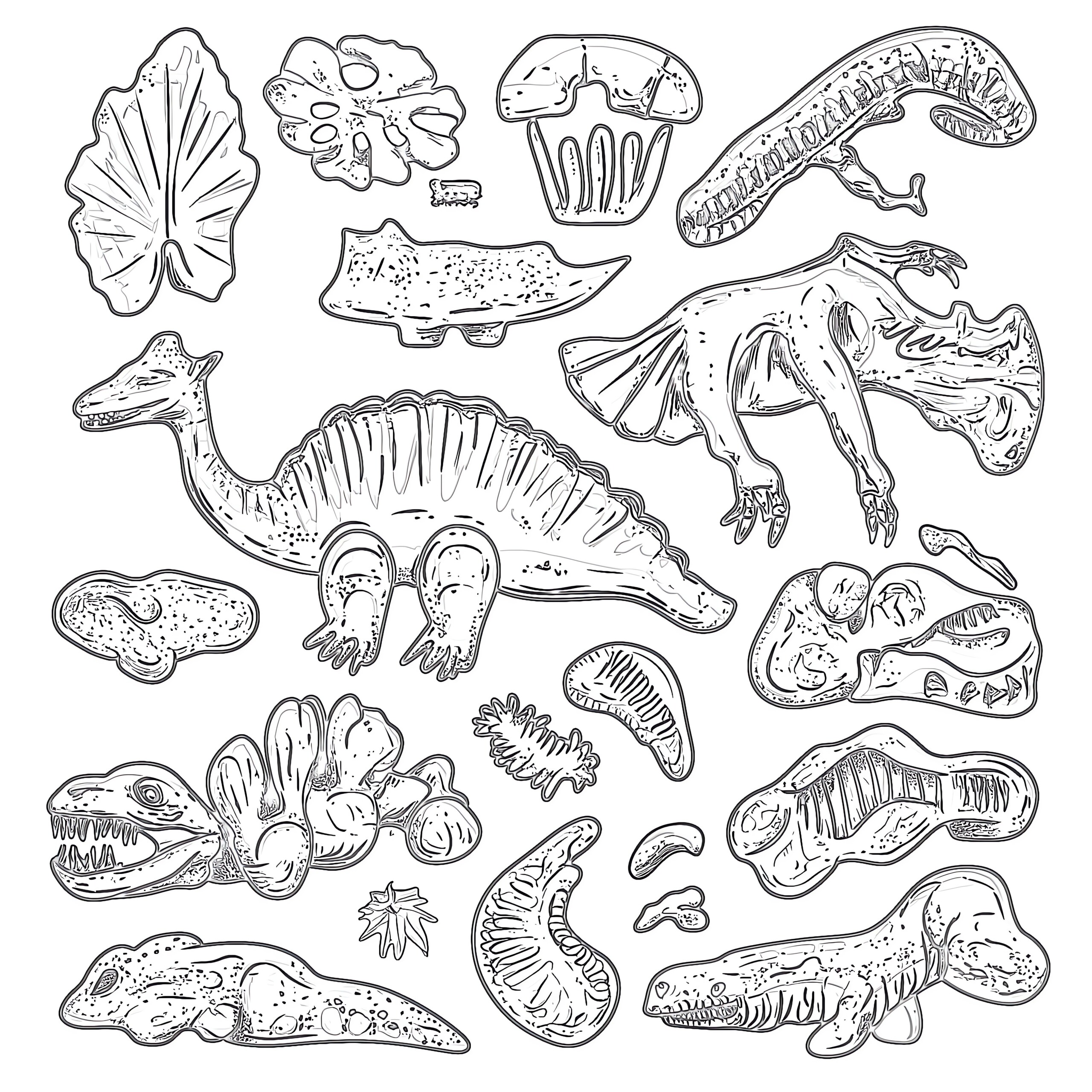 Coloriage à Imprimer Dinosaure : Créativité et Éducation
