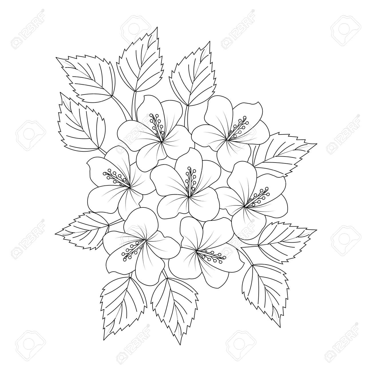 Coloriage à imprimer fleurs : Créez, Imprimez, Épanoui...
