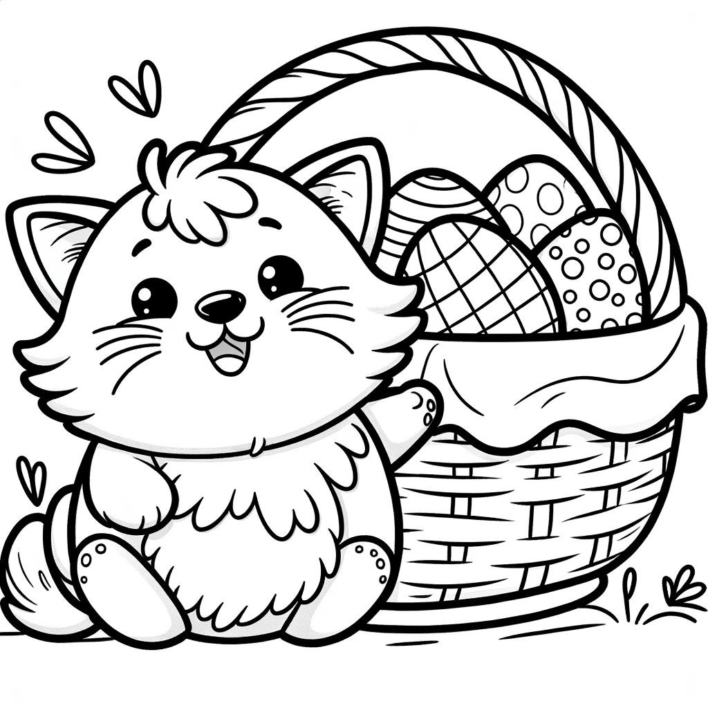 Coloriage de Chaton : Créativité et Détente