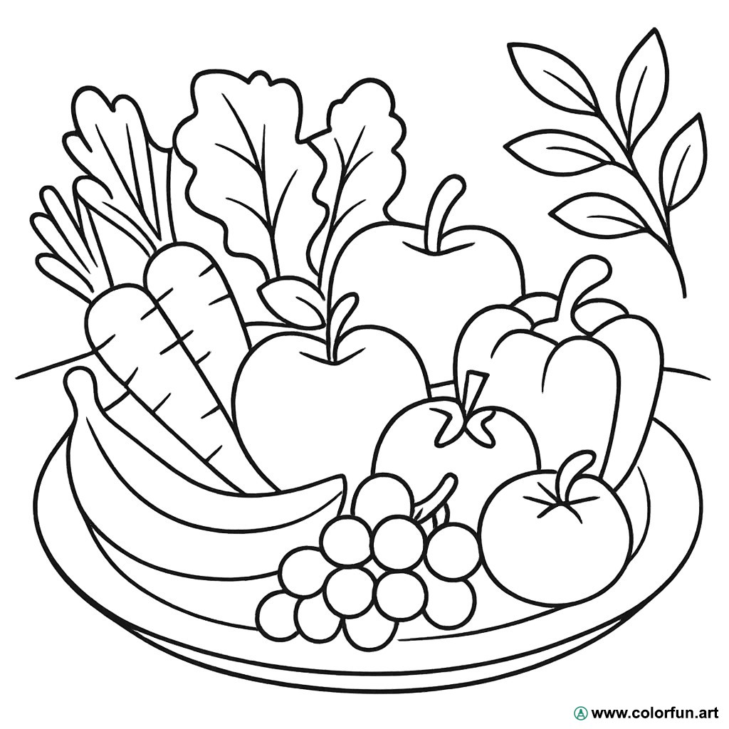 Coloriage de fruits : une activité ludique et éducative