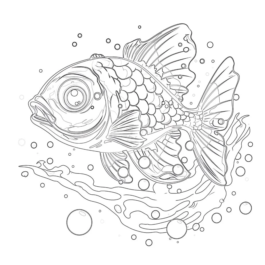 Coloriage de poissons : une activité créative et éducative...