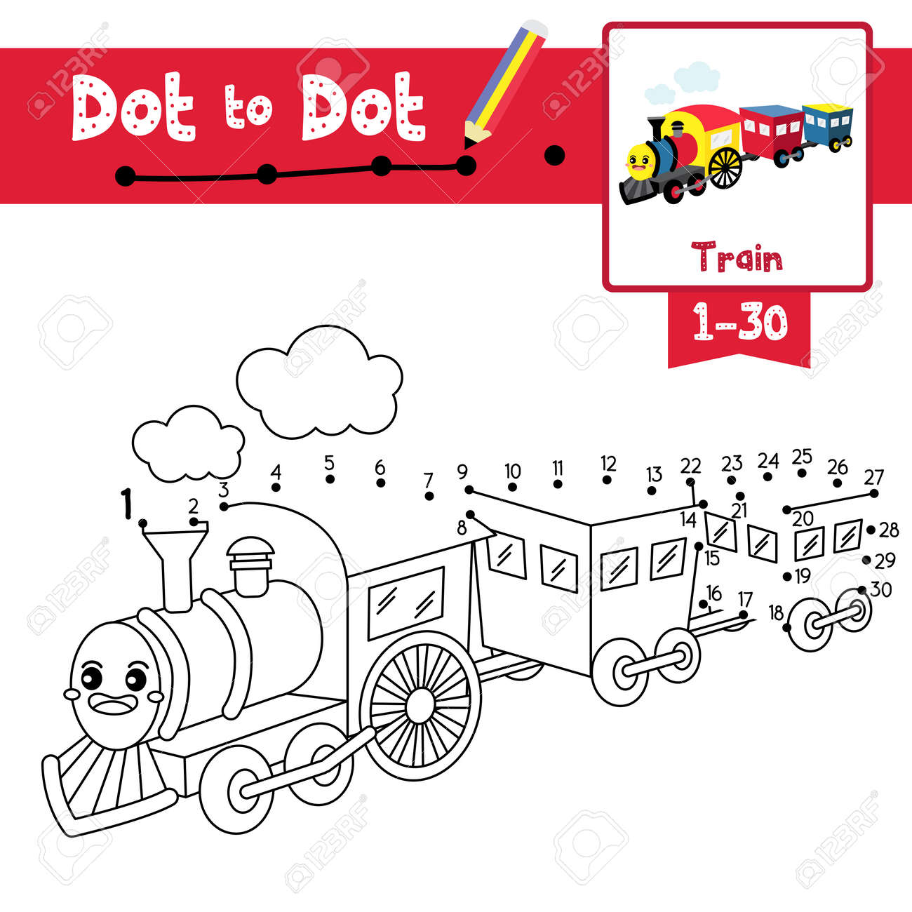 Coloriage de trains : une activité créative et éducative