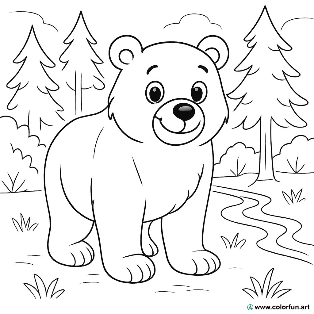 Coloriage des ours : Créativité et détente pour tous l...