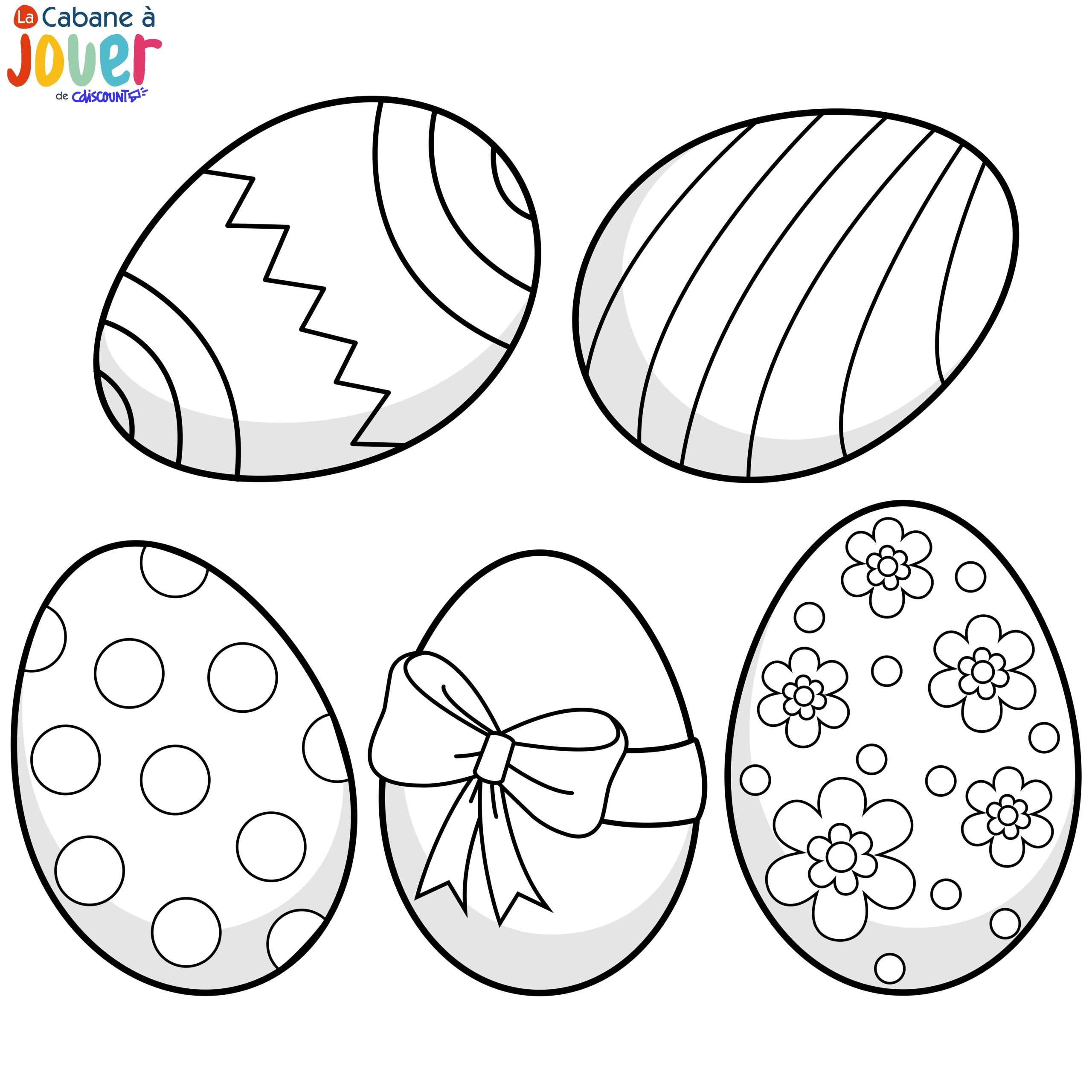 Coloriage d'œufs de Pâques : Créativité et Tradition