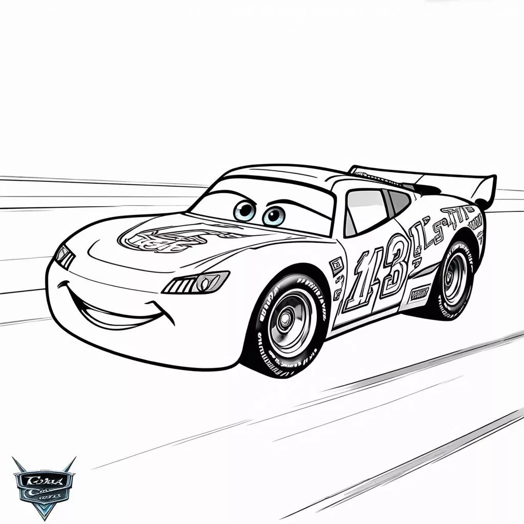 Coloriage Flash McQueen : Créativité et Passion