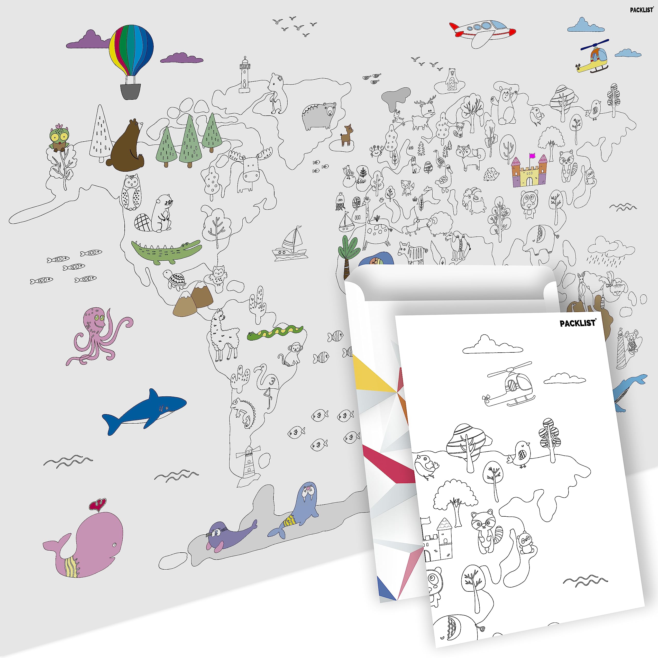 Coloriage géant : une activité ludique et créative