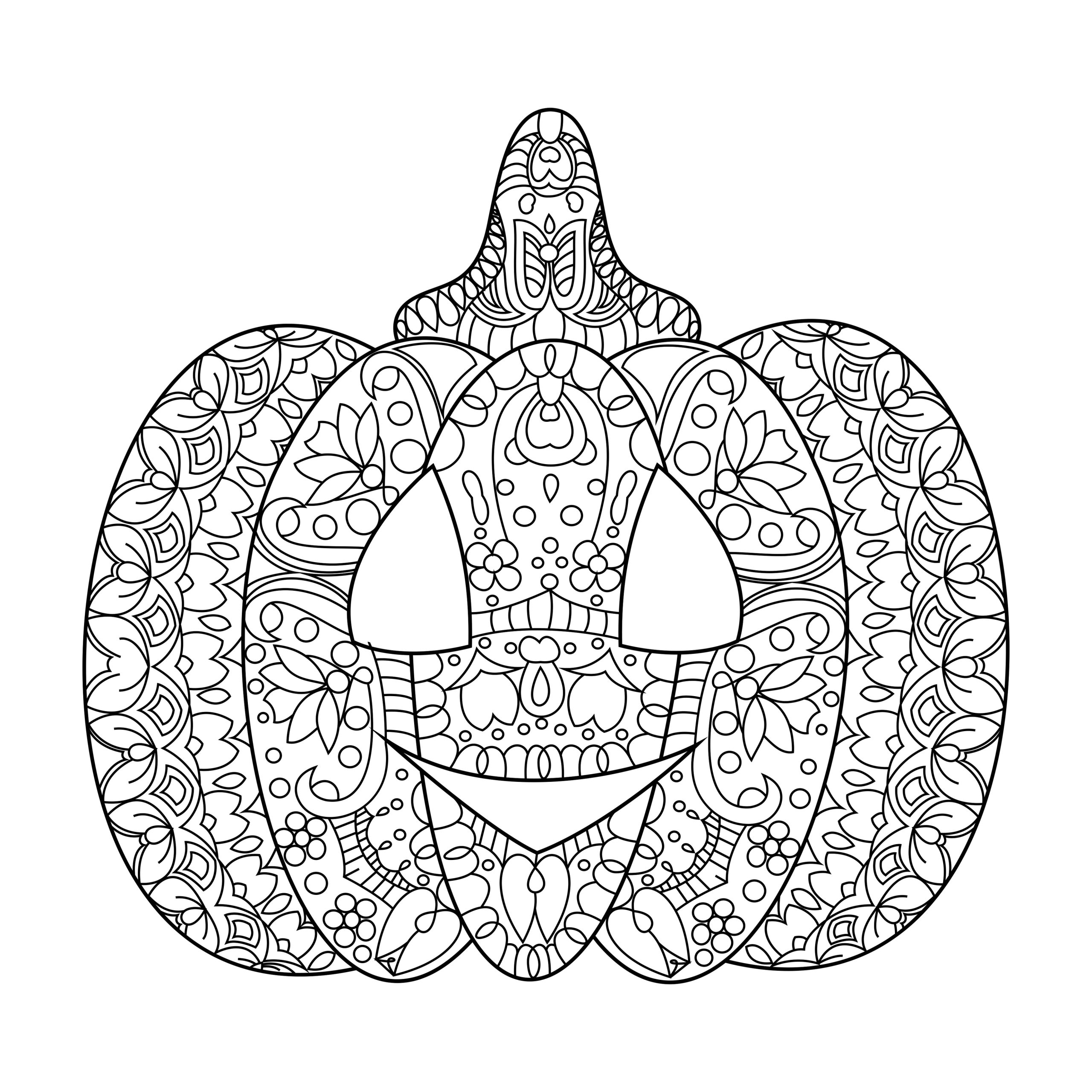 Coloriage Halloween Adulte : Créativité et Détente