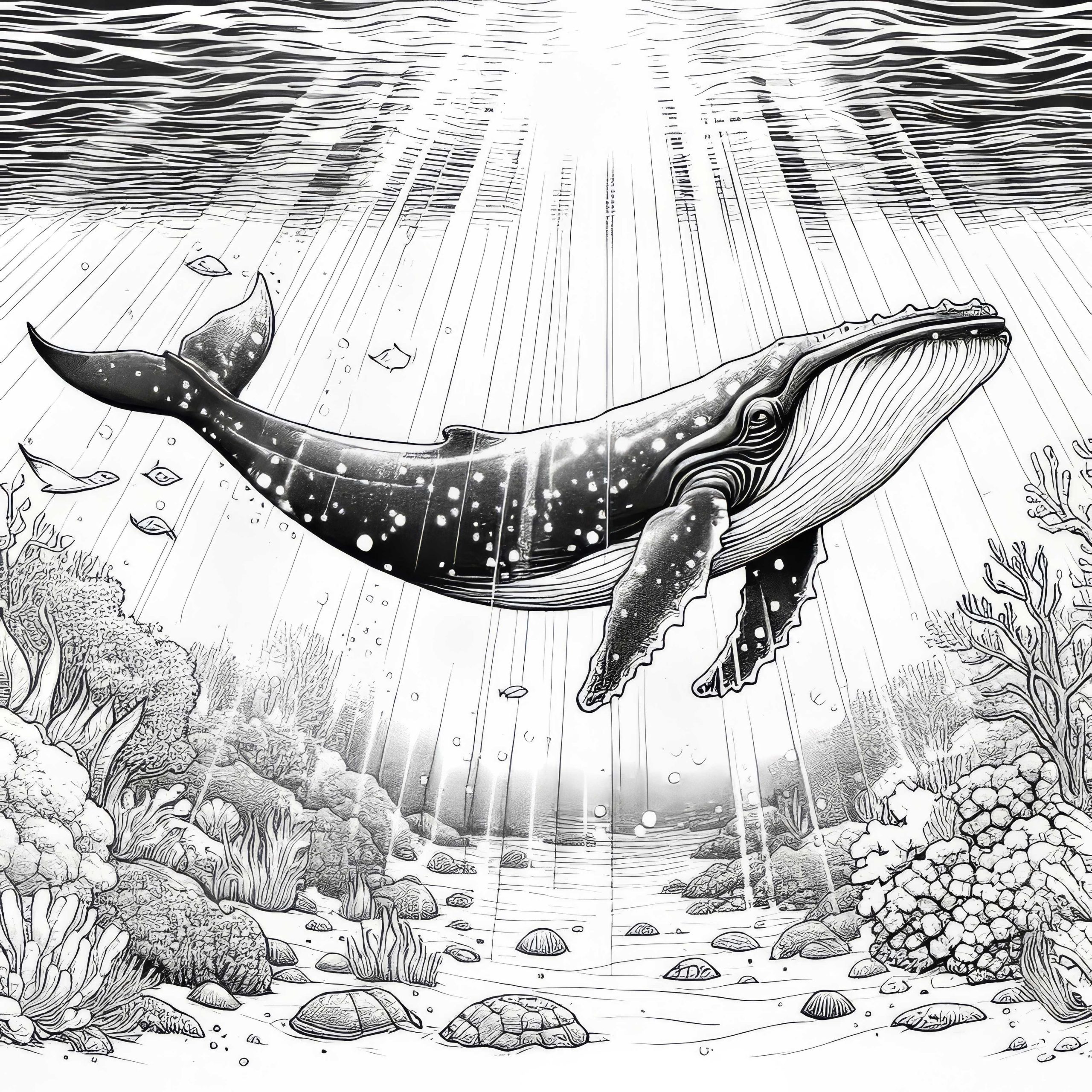Coloriage La Mer : Plongée Créative dans les Profondeur...