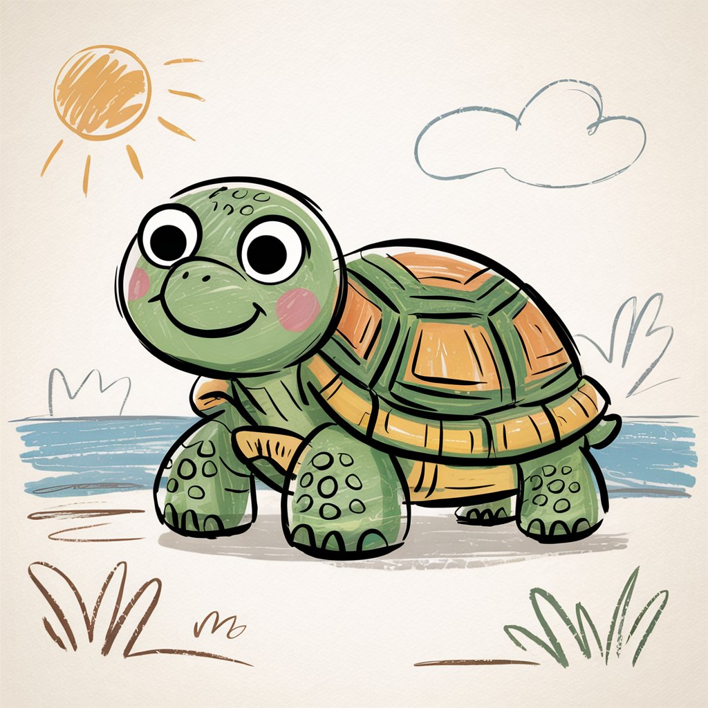 Coloriage La Tortue : Créativité et Bienfaits