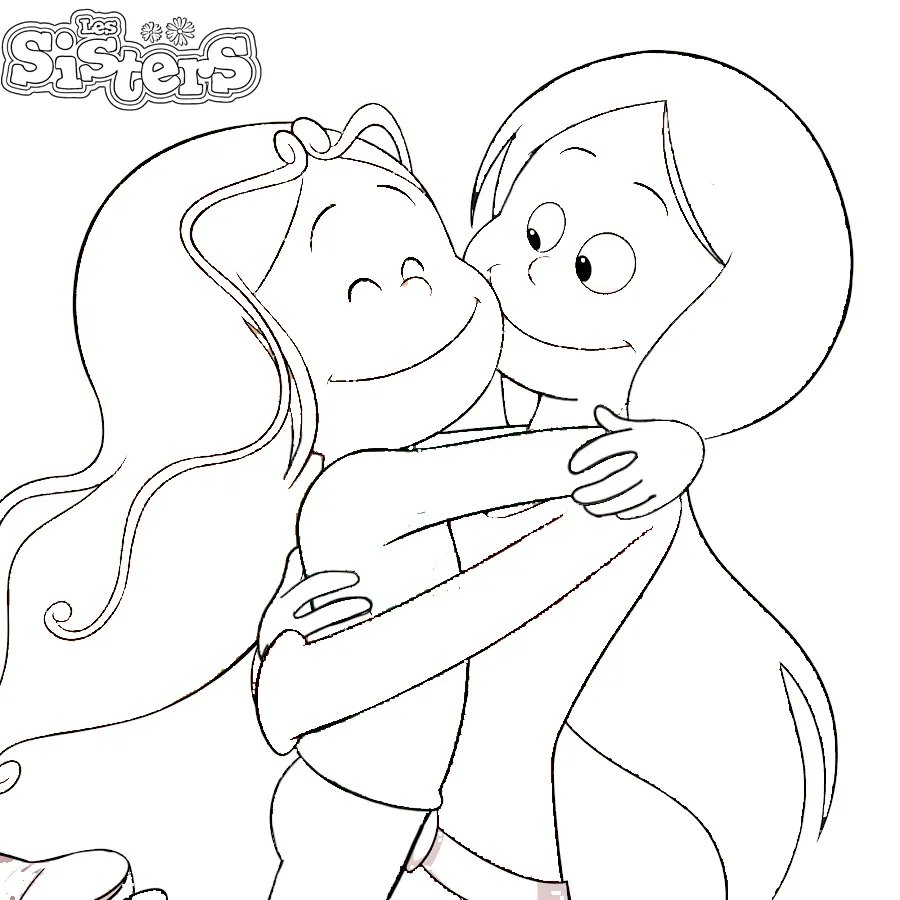 Coloriage Les Sisters : Créativité et Détente