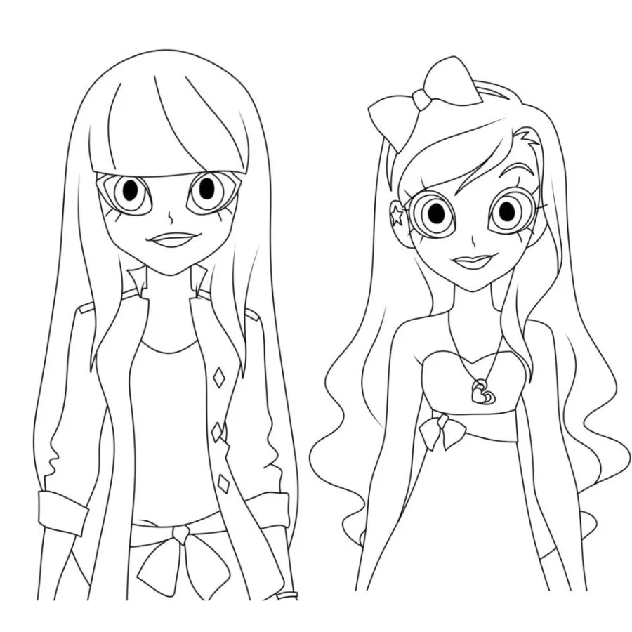Coloriage Lolirock : Créativité et Magie pour les Jeunes...