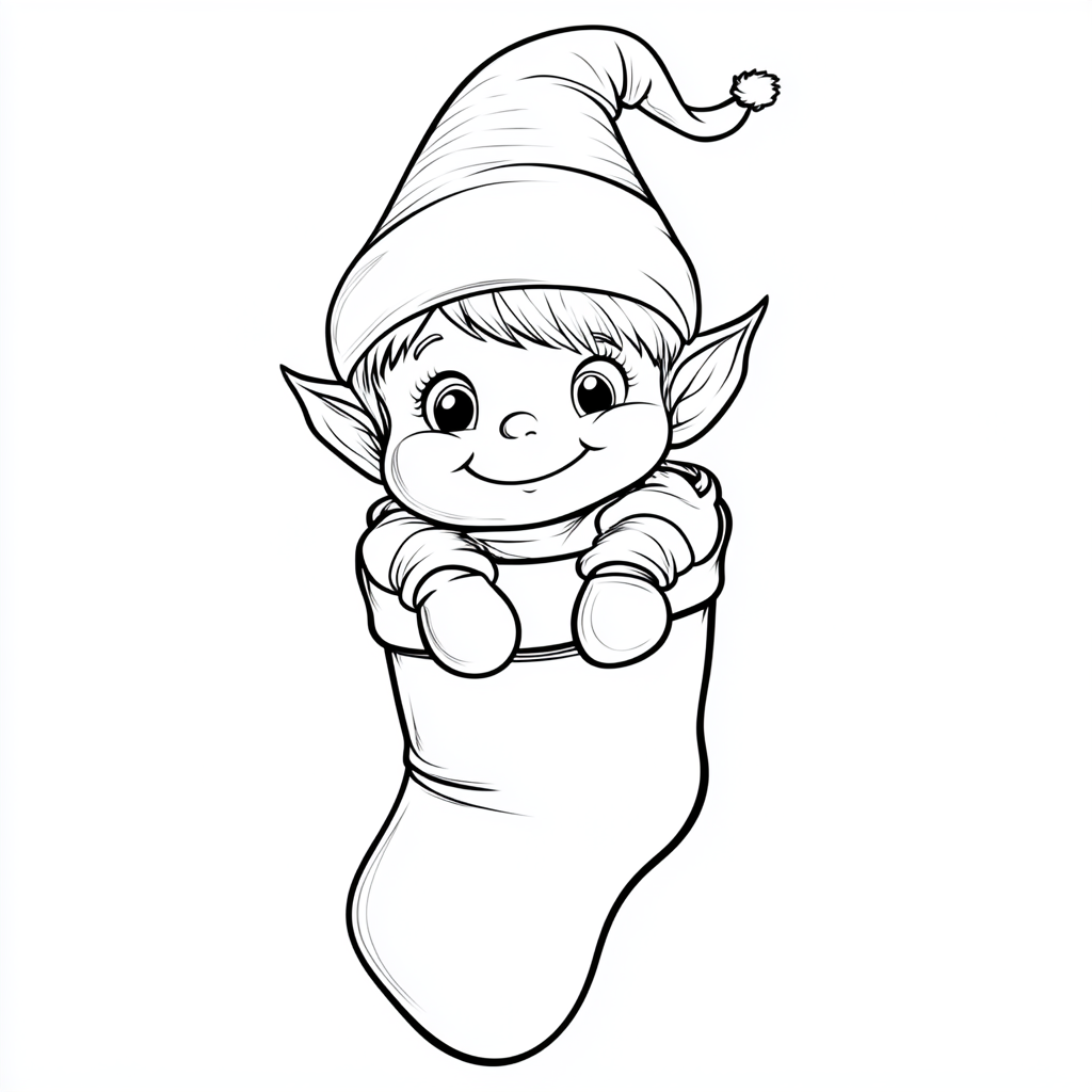 Coloriage Lutin : Créativité et Magie pour les Enfants