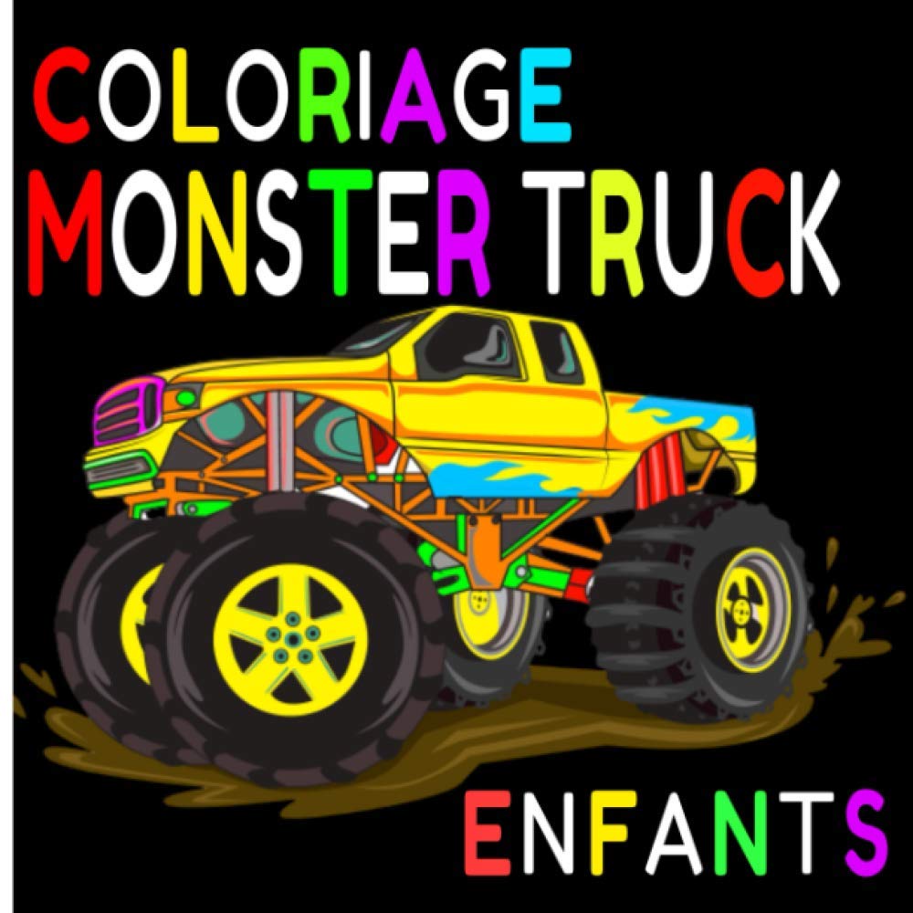 Coloriage Monster Truck : Créativité et Détente pour Tous