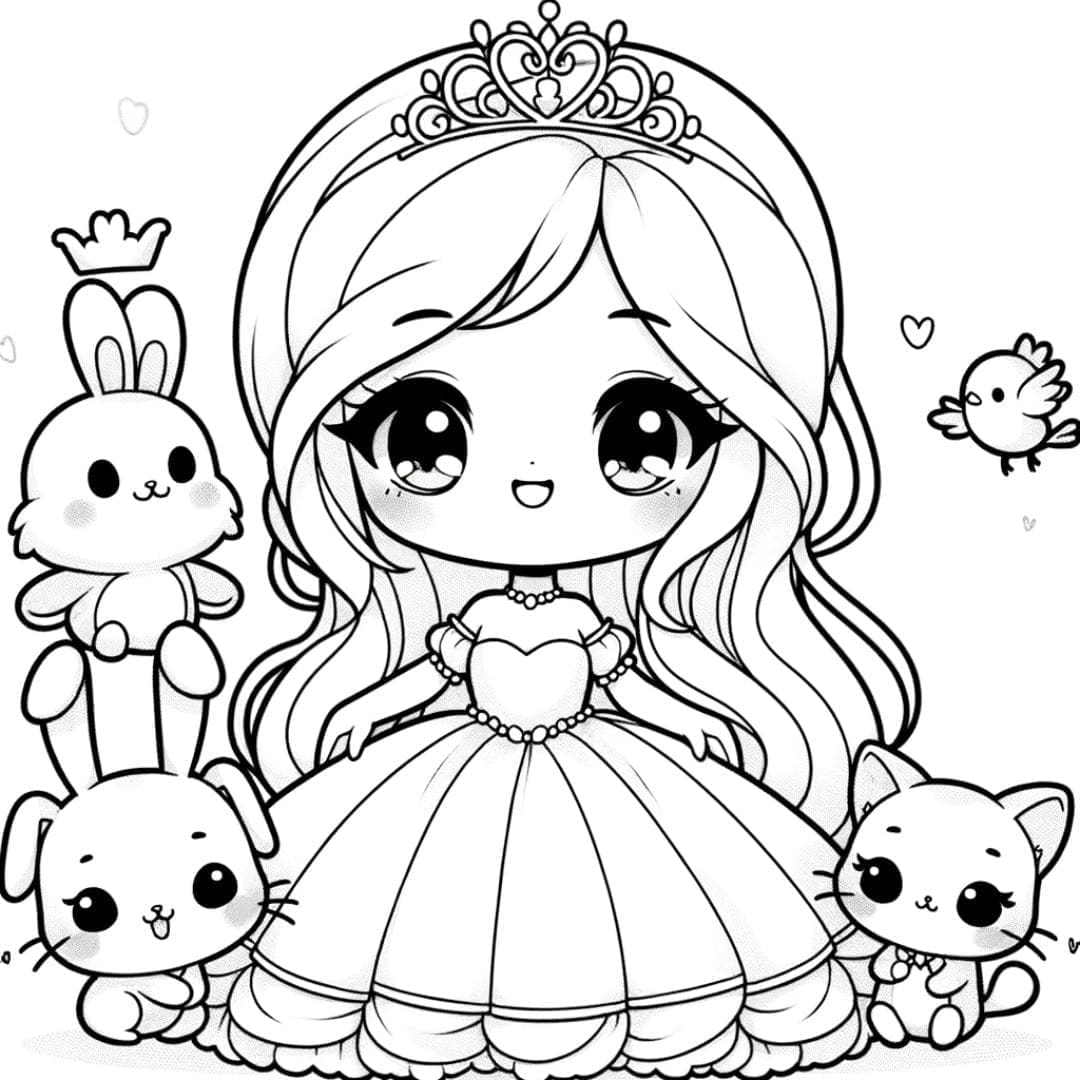 Coloriage Princesses Disney : Créativité et Magie