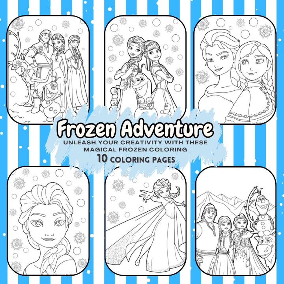 Coloriage Reine des Neiges : Créativité et Détente