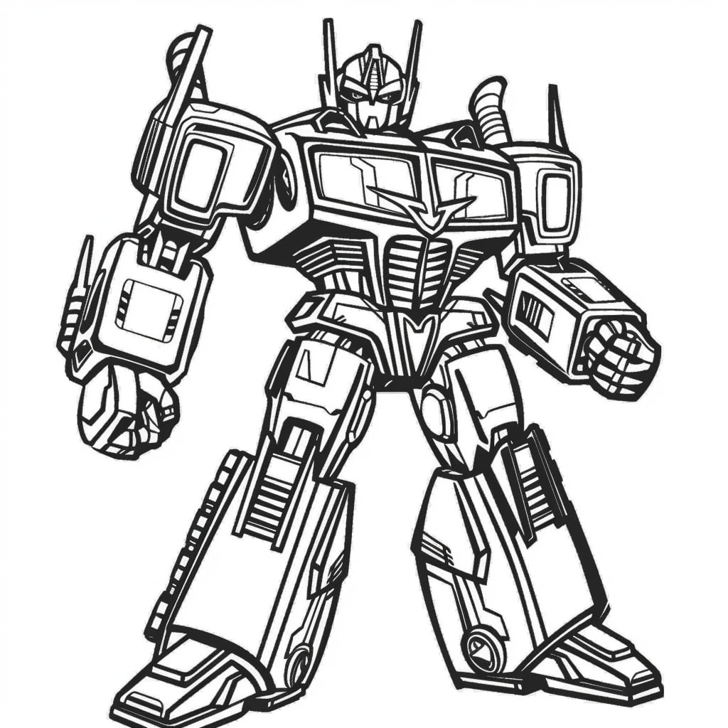 Coloriage Transformers : Créativité et Passion