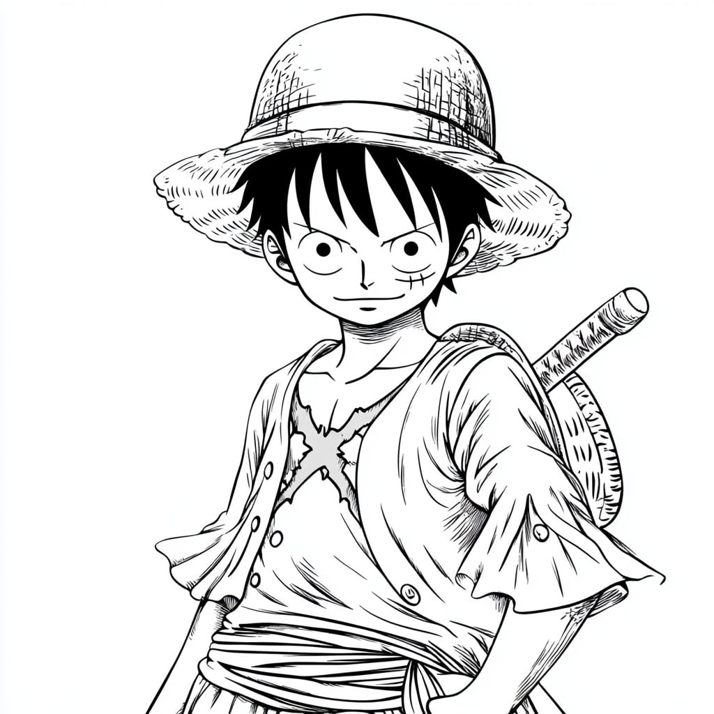 Coloriages à Imprimer One Piece : Créativité et Passion