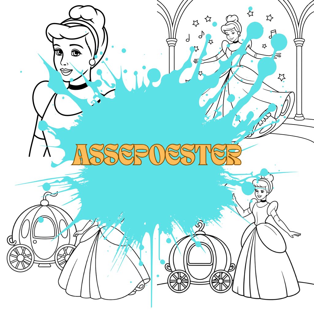 Coloriages Cendrillon : Plongez dans la Magie du Dessin