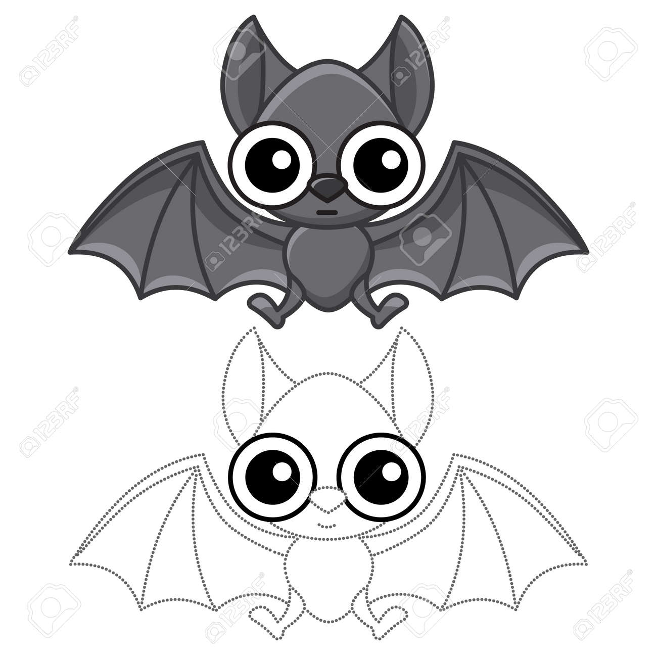 Coloriages de chauves-souris : Créativité et Éducation