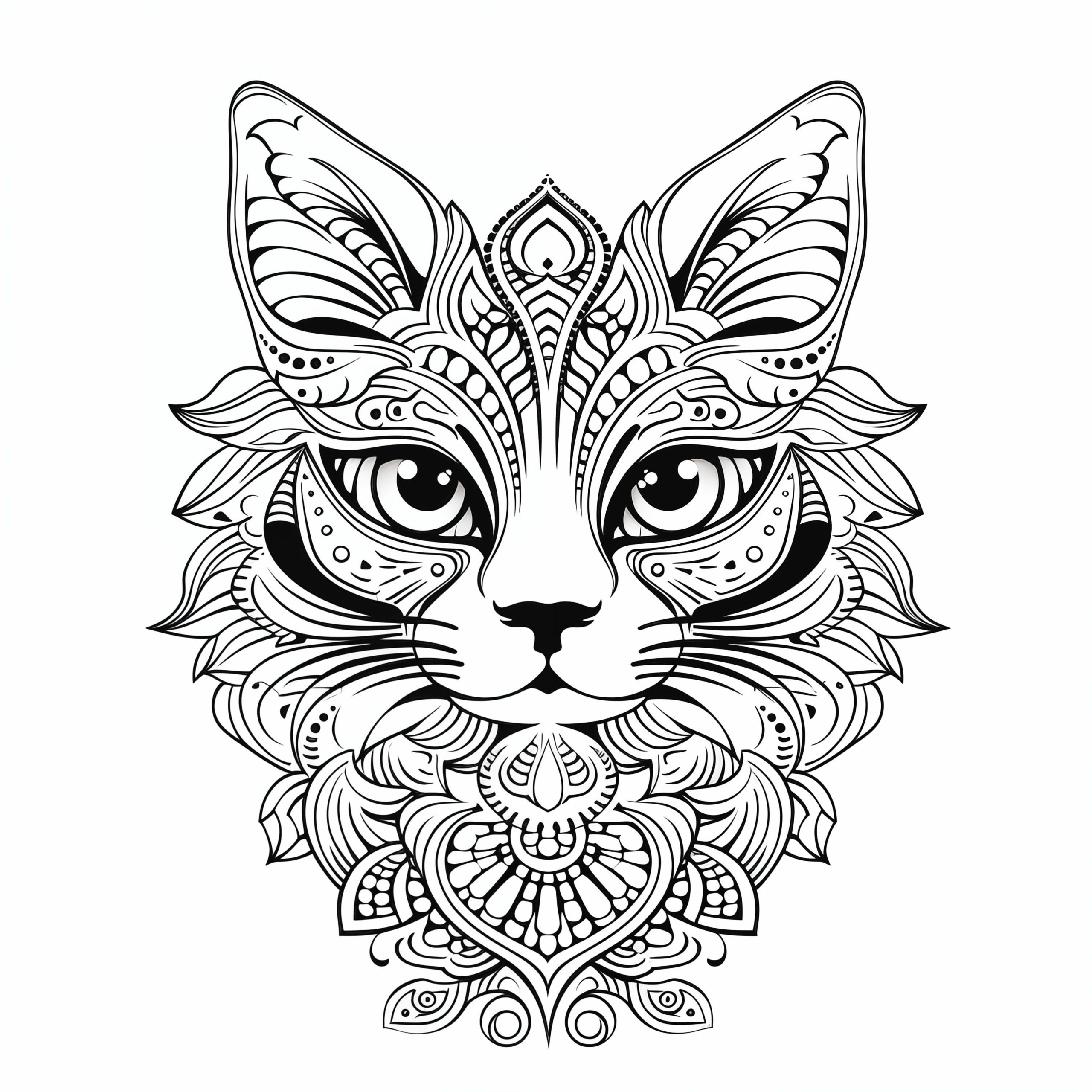 Coloriages Mandala Animaux : Art Thérapie et Créativité