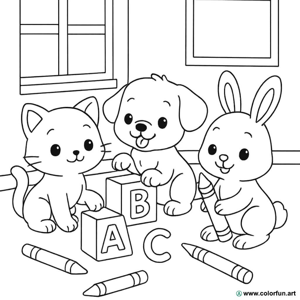Coloriages Maternelle : Stimuler la Créativité des Tout...