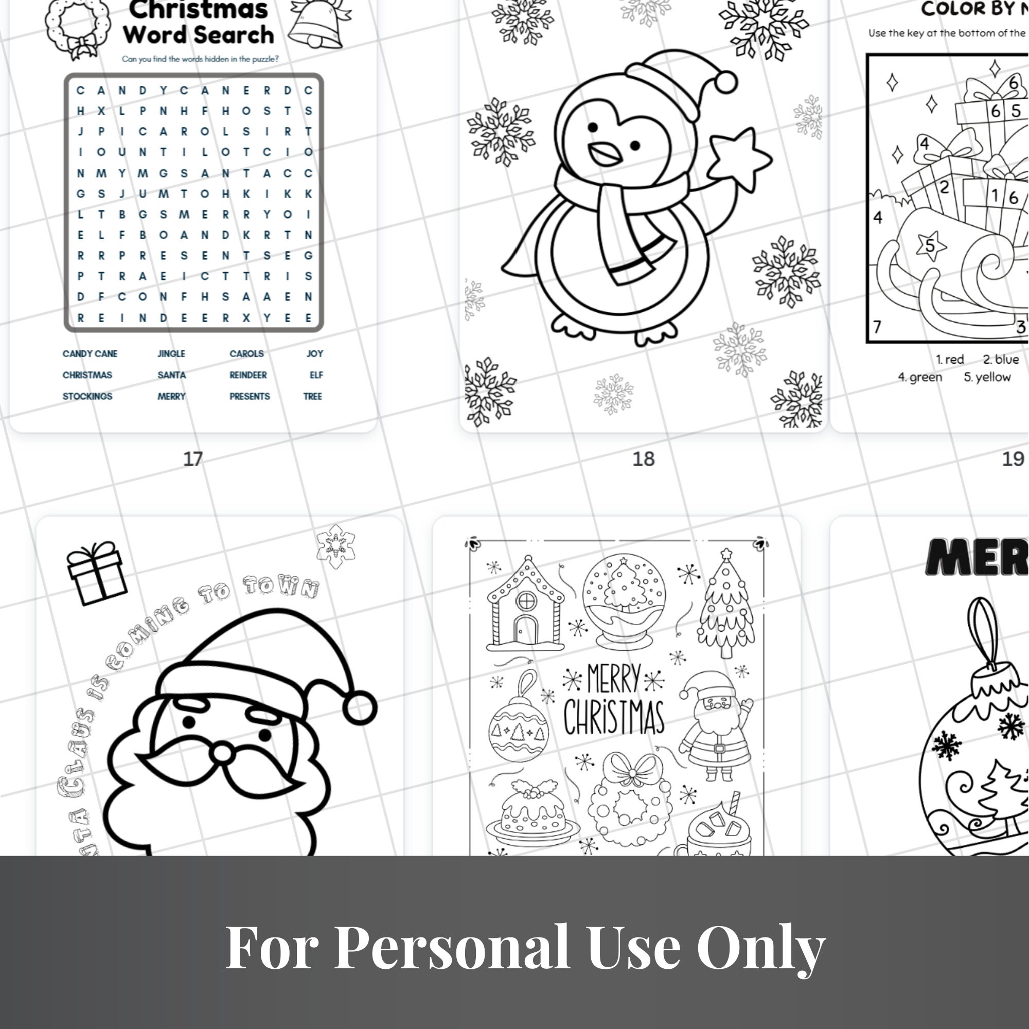 Coloriages Père Noël : Créativité et Joie pour les Pe...