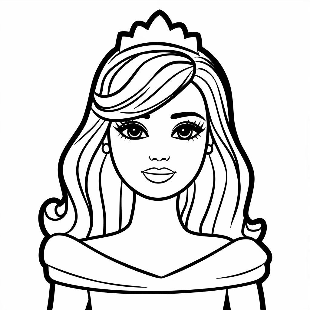 Colorier avec Barbie : Des Dessins à Imprimer pour Tous ...