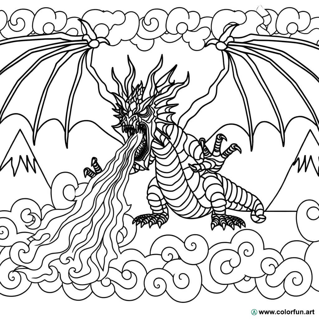 Colorier des dragons : des modèles à imprimer pour tout...