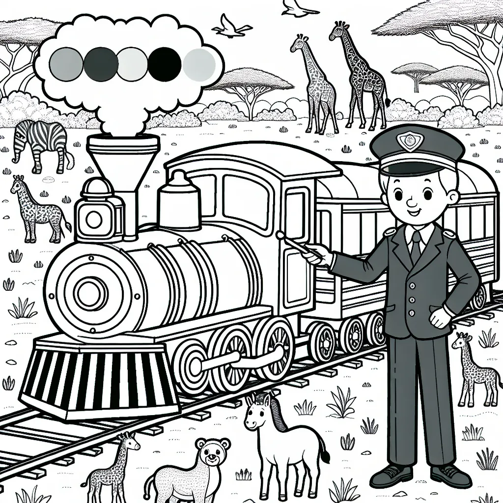 Colorier des trains : une activité ludique et éducative