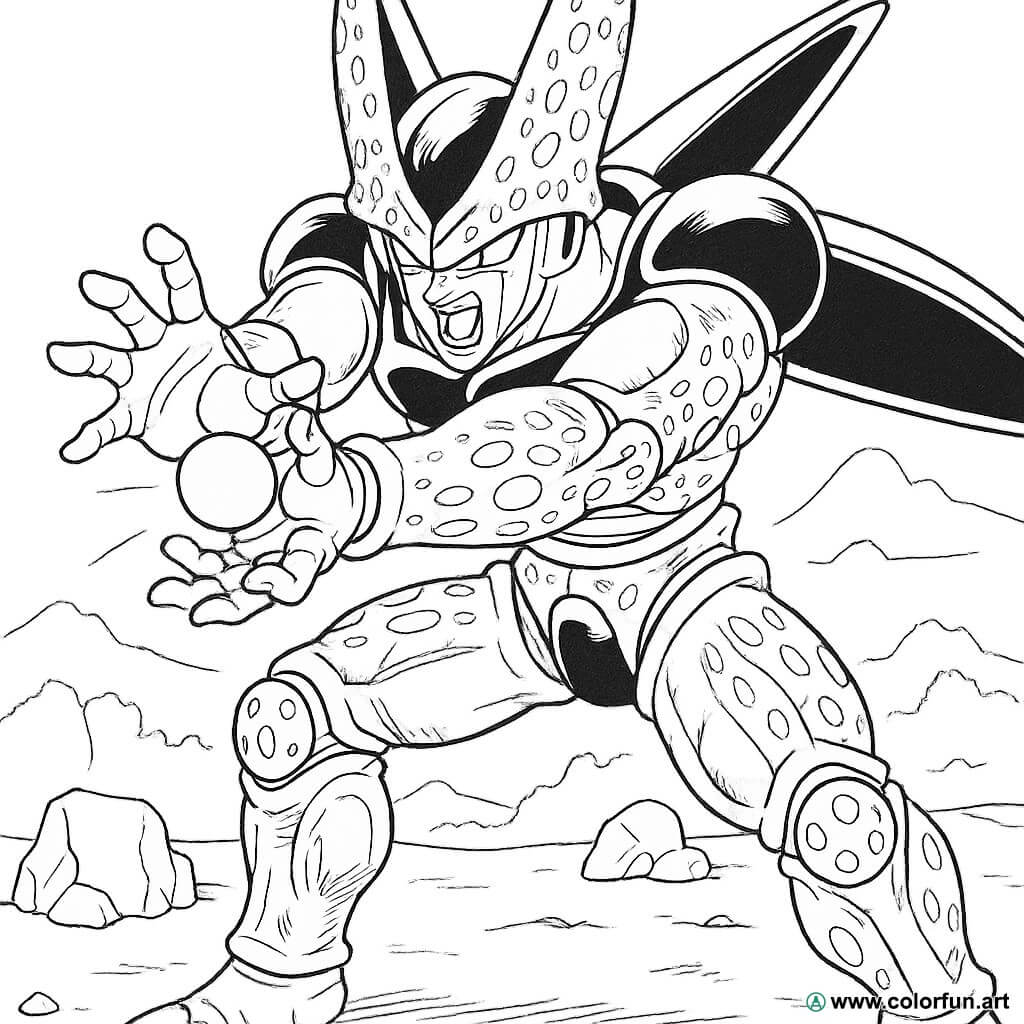 Colorier Dragon Ball Z : Des Dessins à Imprimer pour Tou...