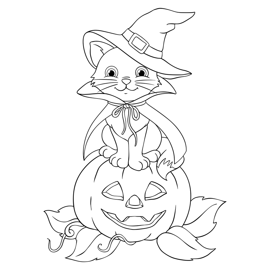 Colorier Halloween : Des Dessins à Imprimer pour une Fê...