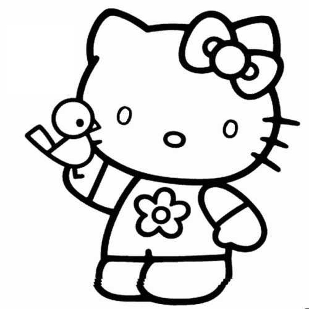 Colorier Hello Kitty : Des Heures de Plaisir à Imprimer