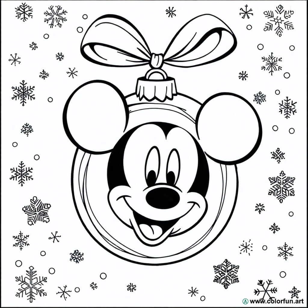 Colorier la Magie de Noël avec Disney