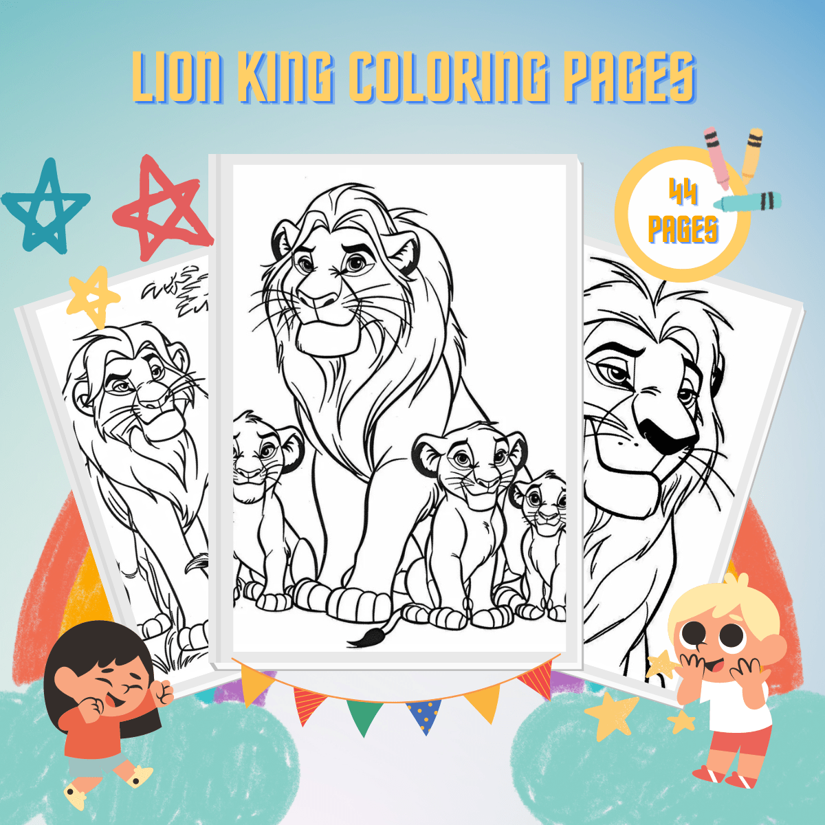 Colorier le Roi Lion : Une Aventure Créative pour Tous