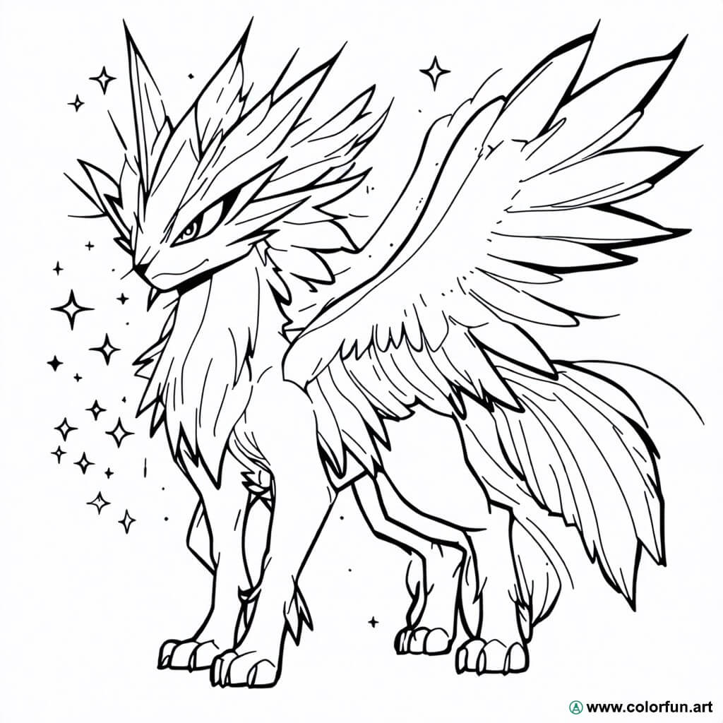 Colorier les Pokémon Légendaires : Une Aventure Créative