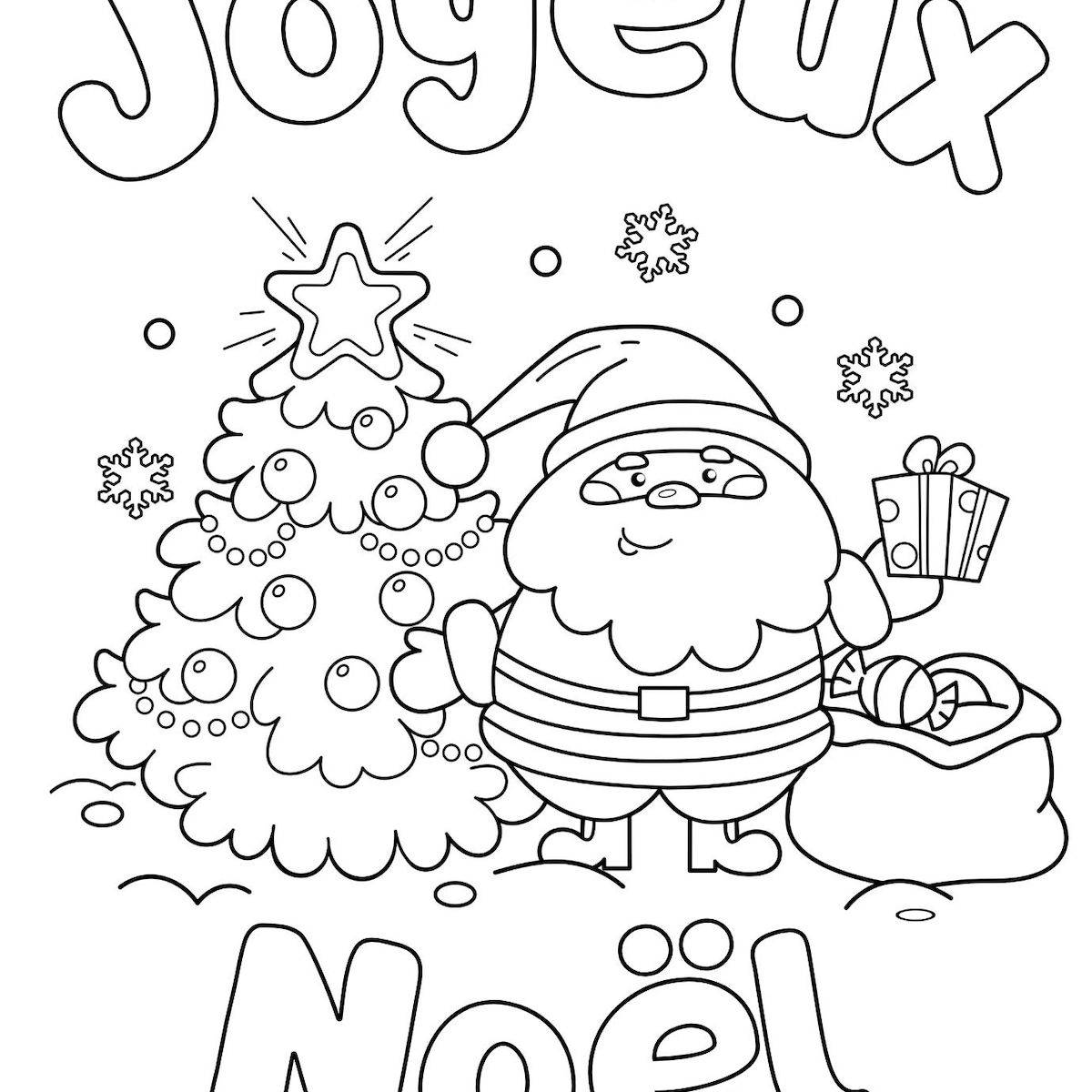 Colorier Noël : Une Activité Créative pour les Enfants