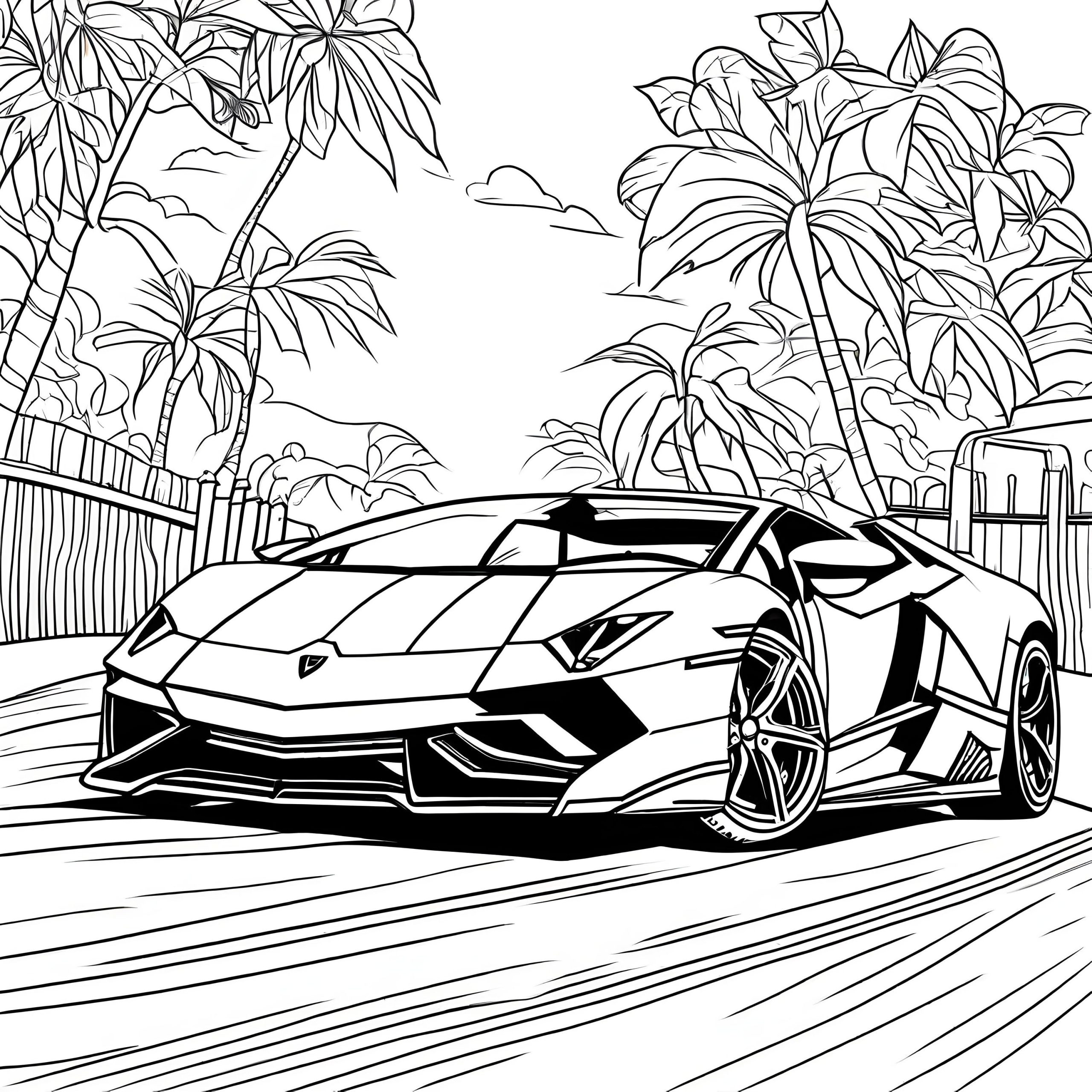 Colorier une Voiture de Sport : L'Art de Personnaliser Vo...