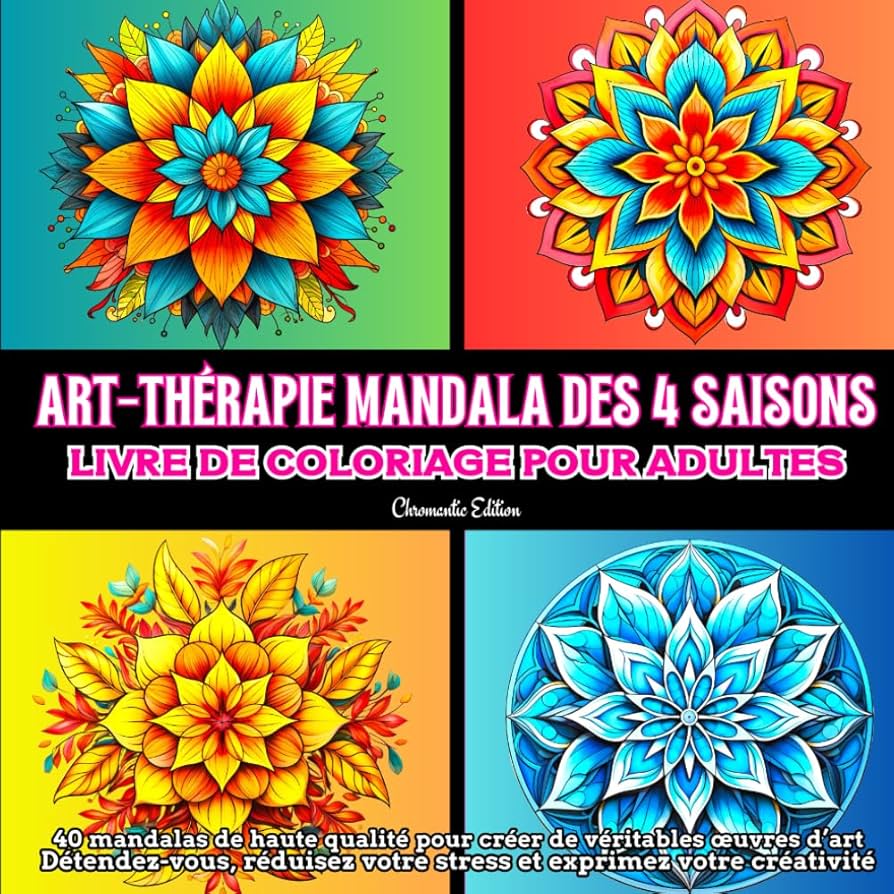 Découvrez l'Art Thérapie avec les Coloriages Mandalas