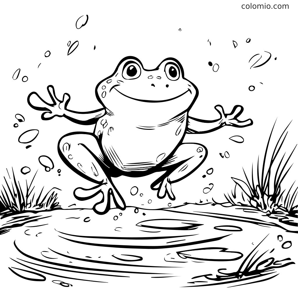 Découvrez le monde du coloriage de grenouilles