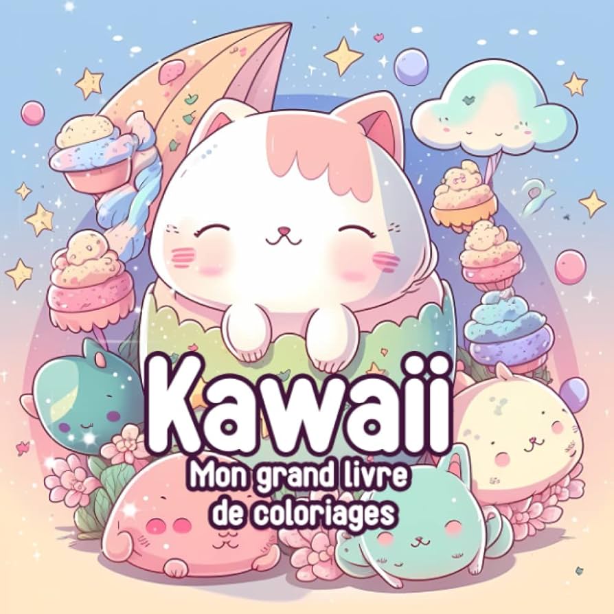 Découvrez le monde enchanté du coloriage kawai