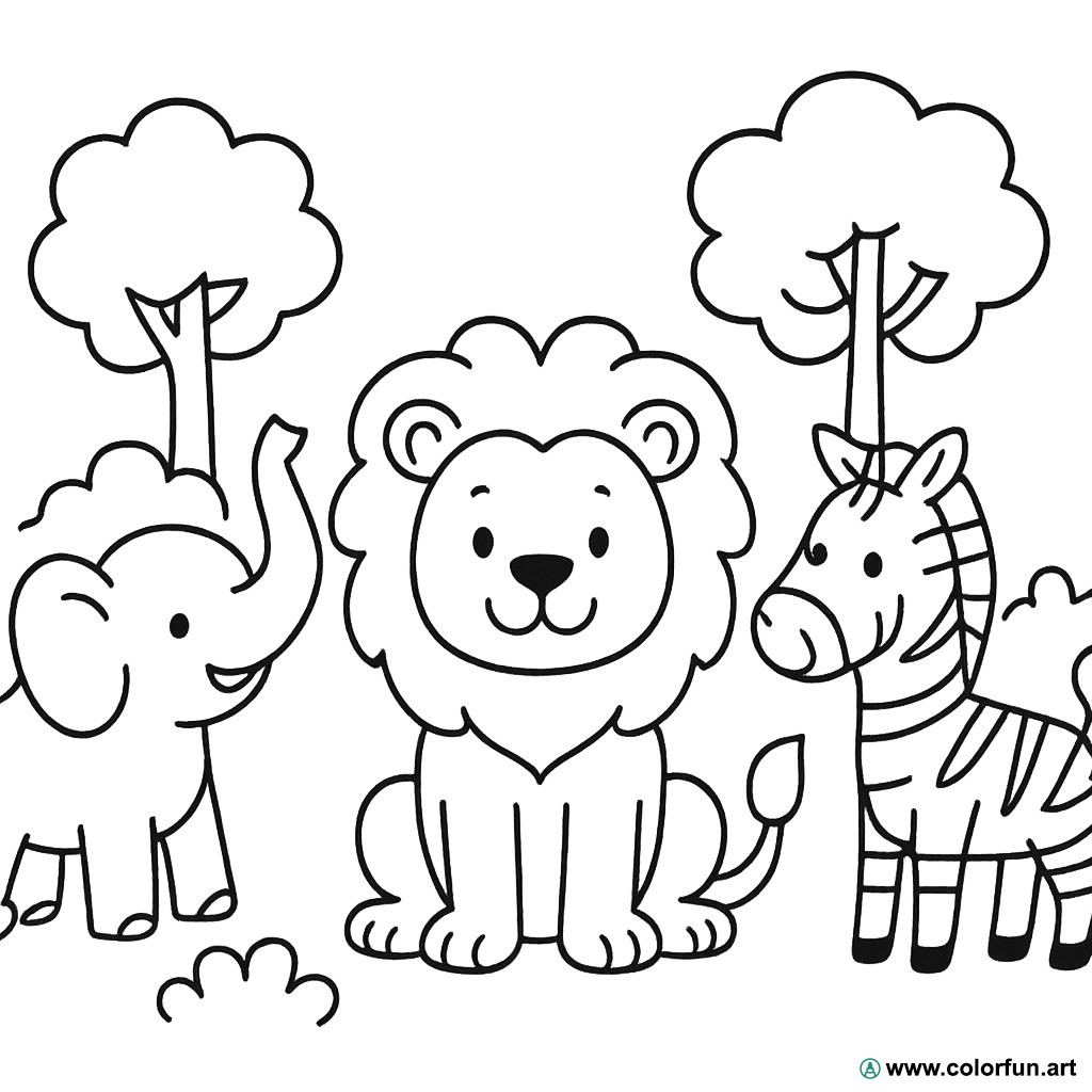 Découvrez les animaux à colorier : une activité ludique...