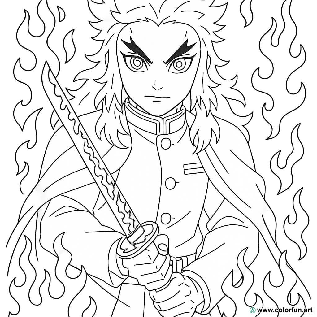Découvrez les coloriages Demon Slayer : Créativité et ...