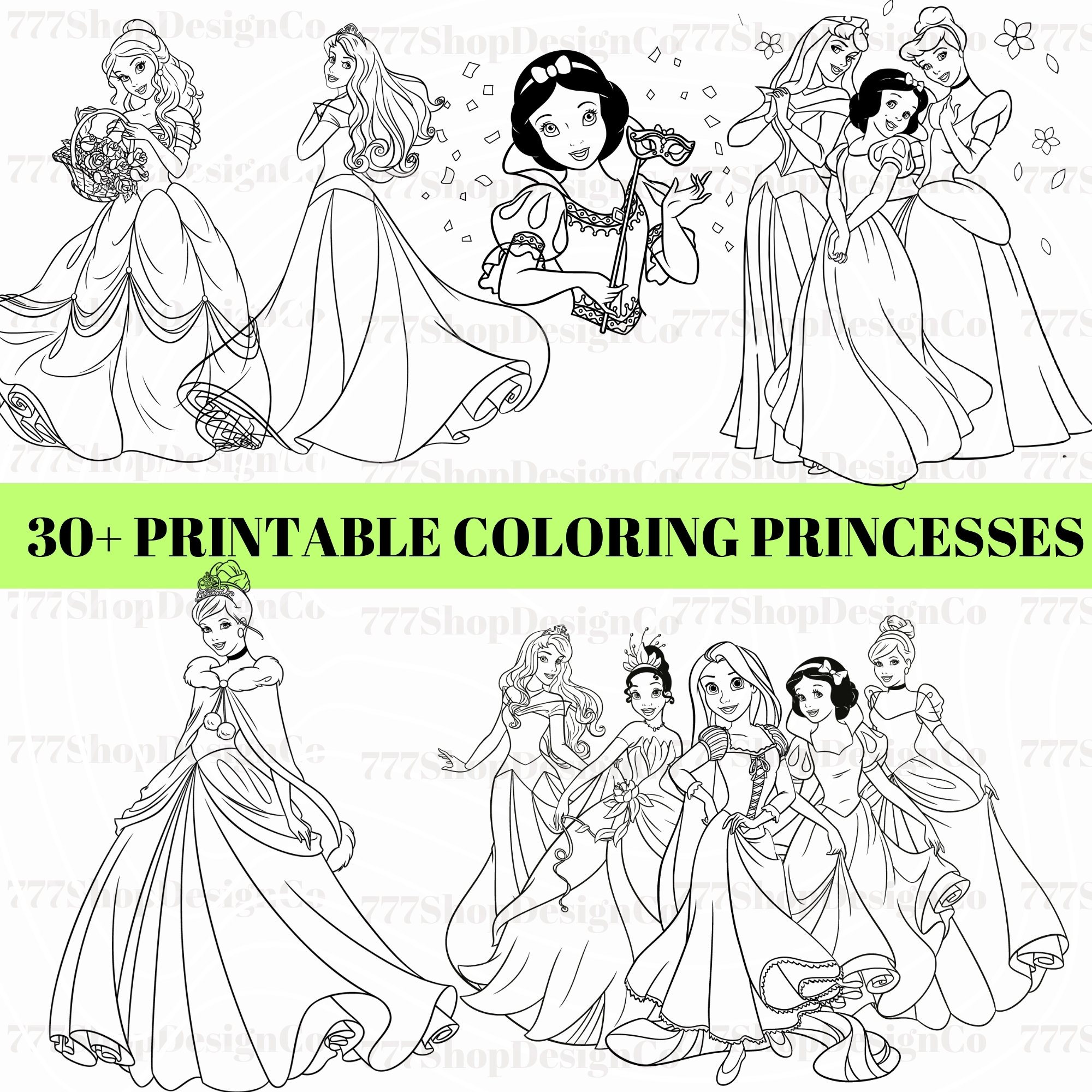 Imprimer Coloriage Princesse Disney : Guide Complet