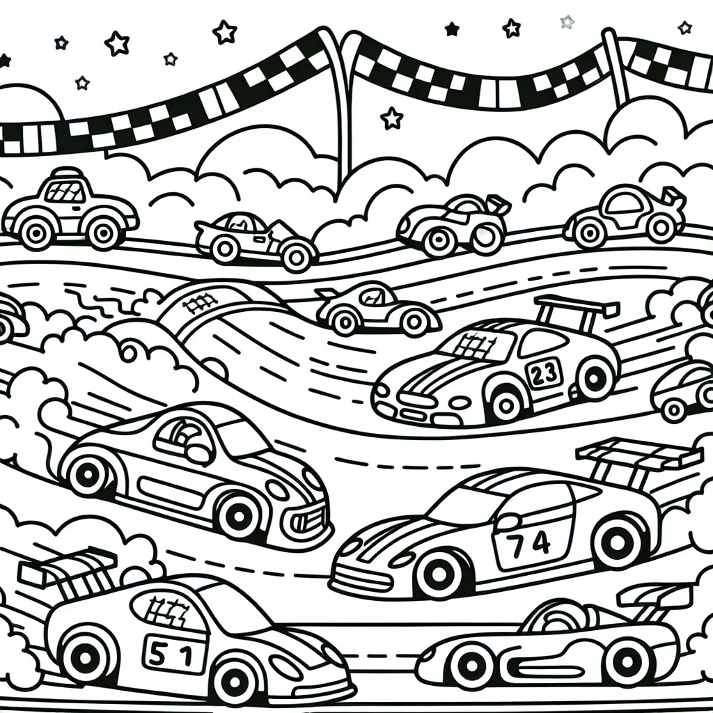 Imprimer Coloriage Voiture : Créativité et Éducation