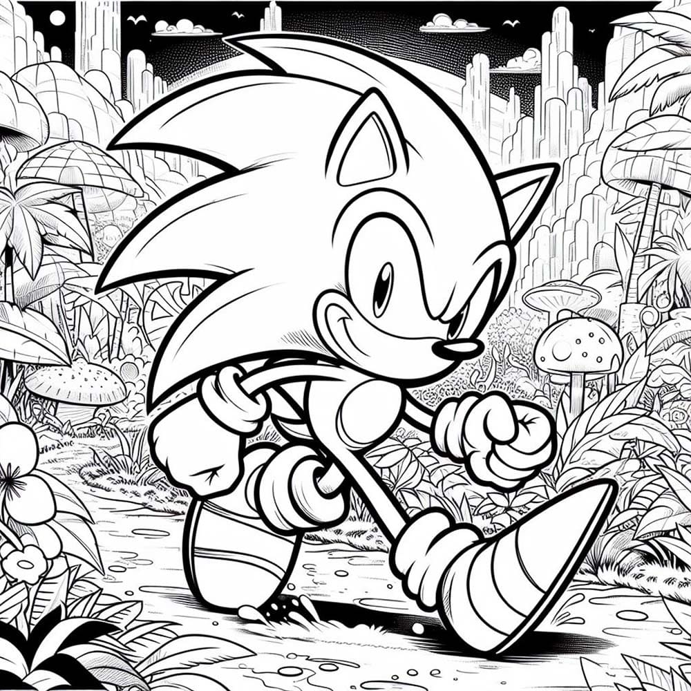 Imprimer Sonic Coloriage : Guide Complet et Pratique