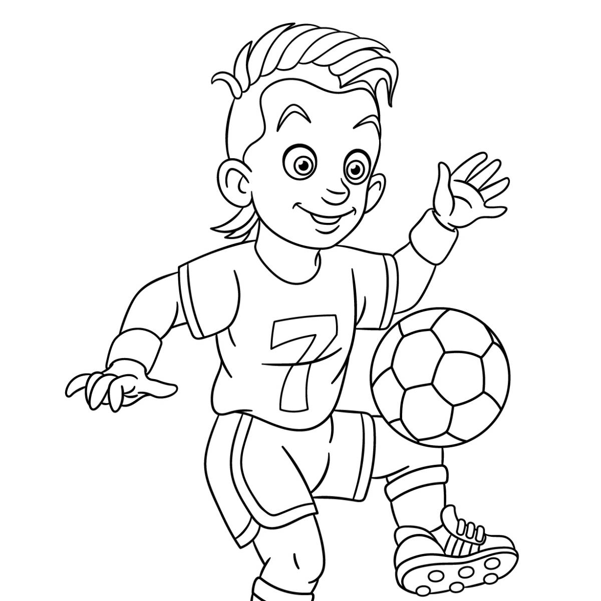 Le coloriage de foot : une activité ludique et créative...