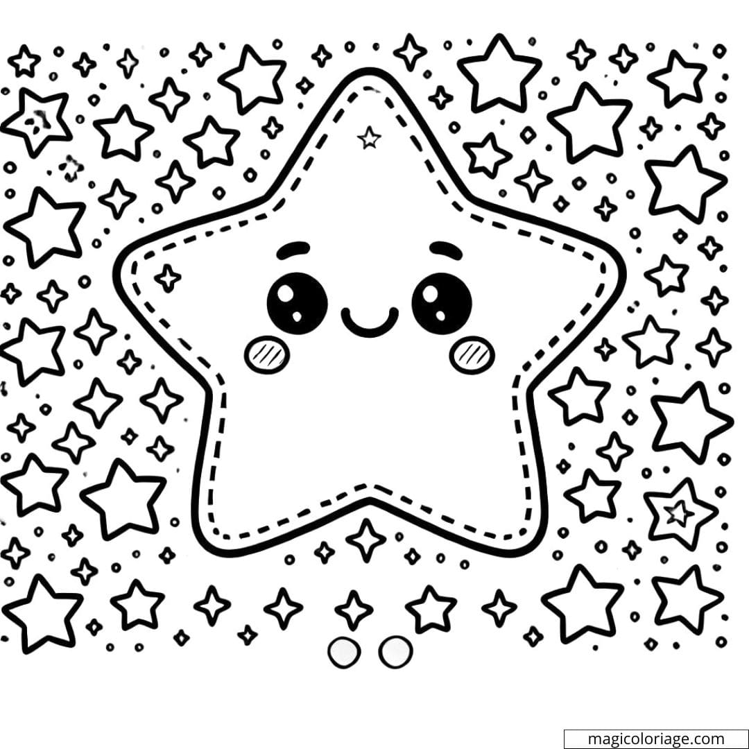 Le coloriage des étoiles : une activité créative et re...